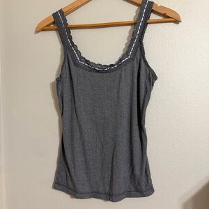 Elegant Charcoal Camisole